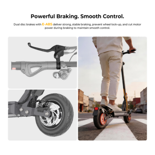 Ausom Gosoul 2 elektrische scooter, 800W motor, 48V 13Ah