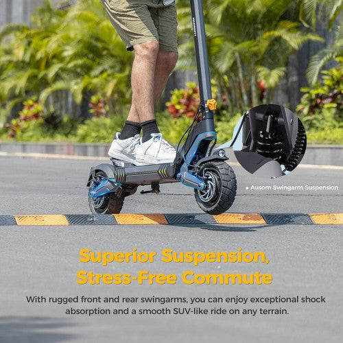 Ausom L2 elektrische scooter, 2x 800W motor, 48V 15,6Ah