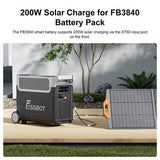 FOSSiBOT FB3840 uitbreidingsaccu, 3840Wh LiFePO4 accupack voor F3600 Pro