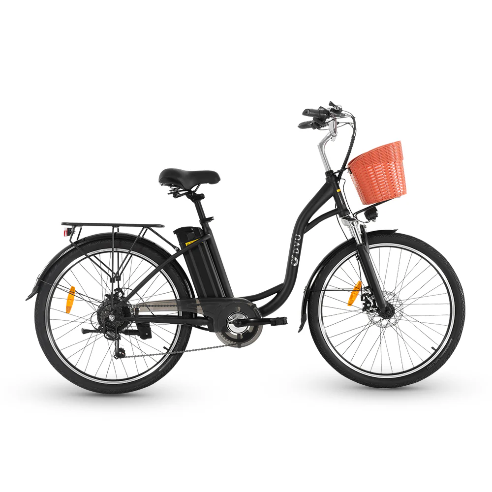 DYU C6 26 inch stedelijke elektrische fiets