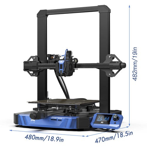 BIQU Hurakan 3D-printer, Klipper-firmware, automatische nivellering, ingebouwde microprobe