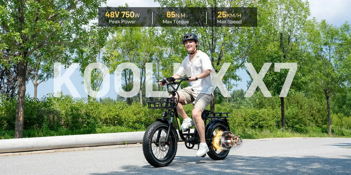 KOOLUX X7 Elektrische Fiets 750W 25Ah