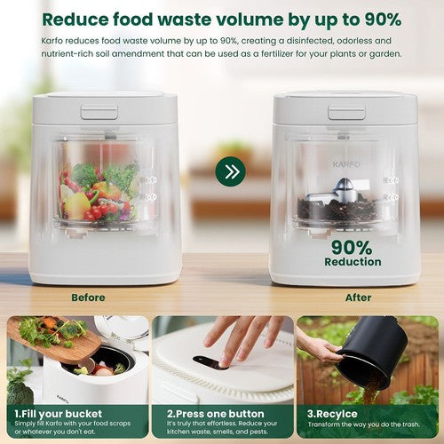 Karfo UF006-EC elektrische keukencomposter