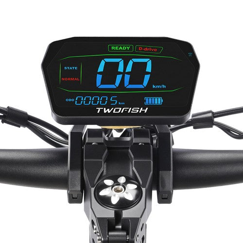 TWOFISH V2 MAX elektrische scooter, 800W motor, 48V 20Ah