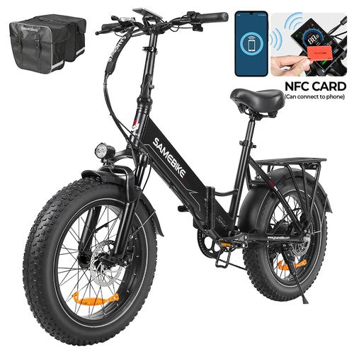 SAMEBIKE LOTDM200-II-FT Opvouwbare elektrische fiets 750W