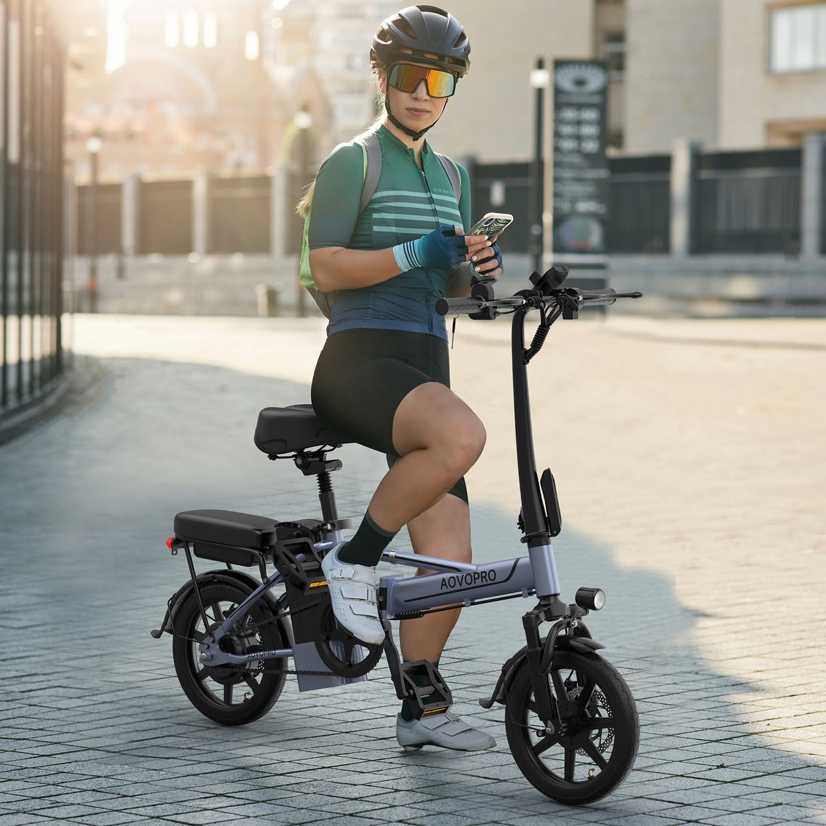 AOVOPRO EB60 elektrische fiets 15Ah 500W