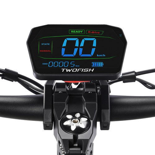 TWOFISH TW4 PRO elektrische scooter, 1000W*2 Motor, 60V 23Ah