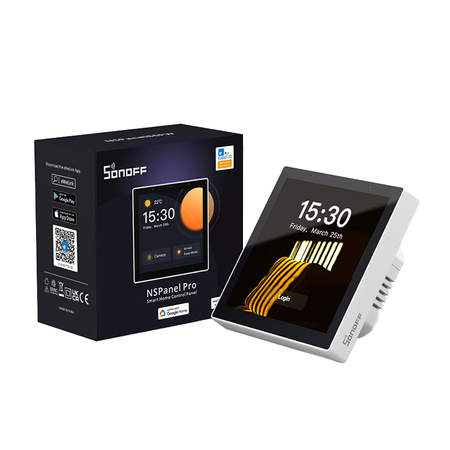 Slim bedieningspaneel Matter WiFi/Bluetooth/ZigBee Sonoff NSPanel Pro