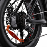 DRVETION CT20 Pro Opvouwbare Elektrische Fiets, 750W Motor, 48V 15Ah Samsung