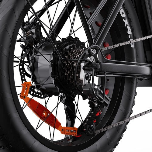 DRVETION CT20 Pro Opvouwbare Elektrische Fiets, 750W Motor, 48V 15Ah Samsung