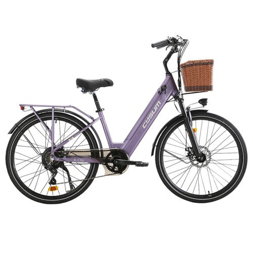 Cysum X-city Elektrische Fiets, 250W Motor, 48V 10.4Ah