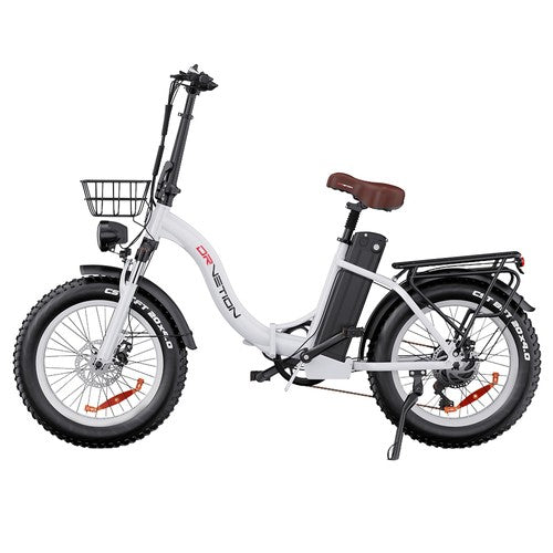 DRVETION CT20 Pro Opvouwbare Elektrische Fiets, 750W Motor, 48V 15Ah Samsung