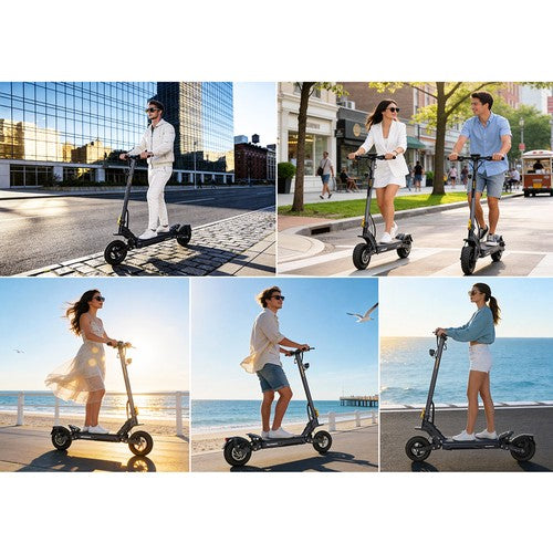 Ausom Gosoul 2 Pro elektrische scooter 1000W motor 48V 18Ah