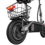 iScooter F2 elektrische scooter 500W met zadel en achtermand