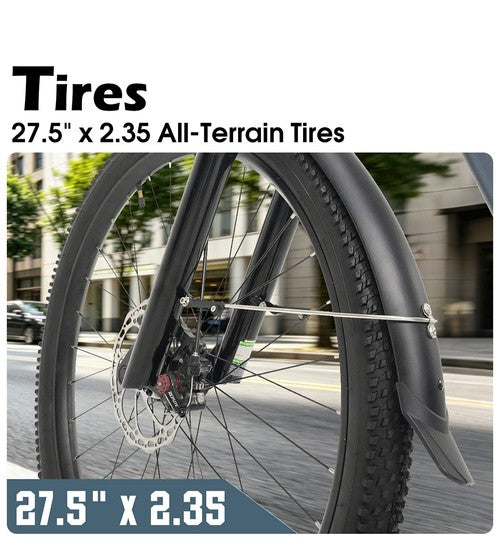 Cysum M-RAX Elektrische Fiets 48V 13Ah