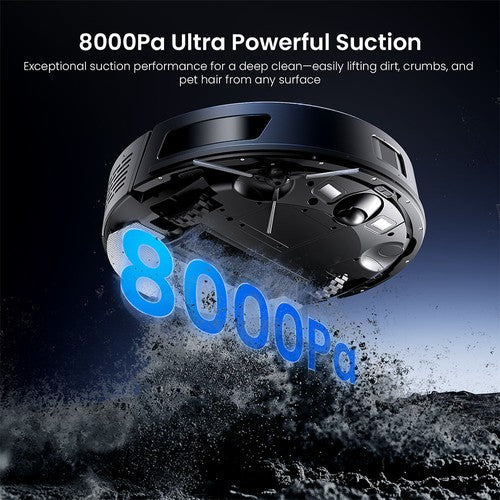 Proscenic Q8 Max+ Robotstofzuiger en -dweilrobot 8000Pa
