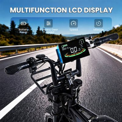 AtlasTrek V8 Max elektrische fiets 48V 15Ah 500W
