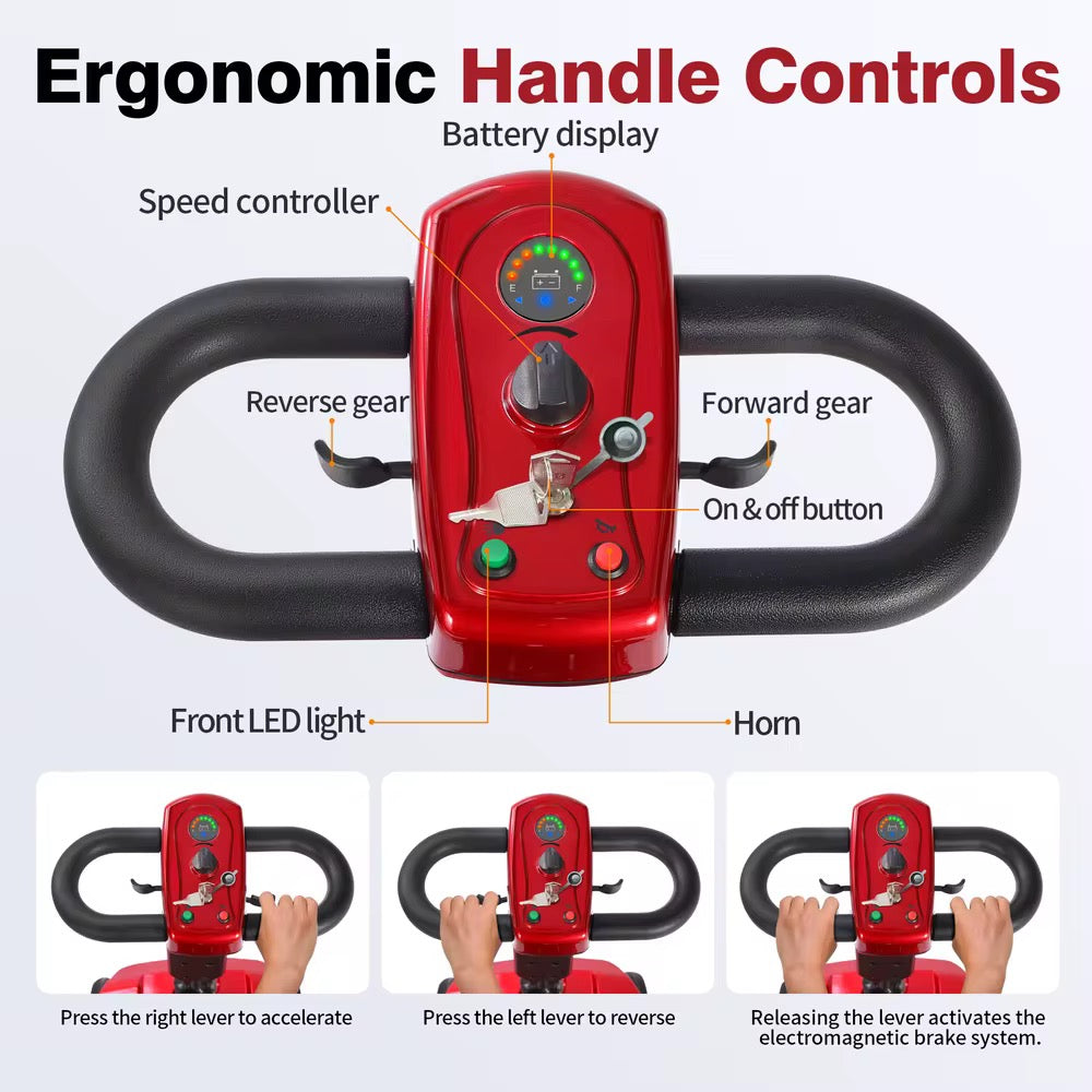 Seedream S-02 Elektrische Scootmobiel 12Ah