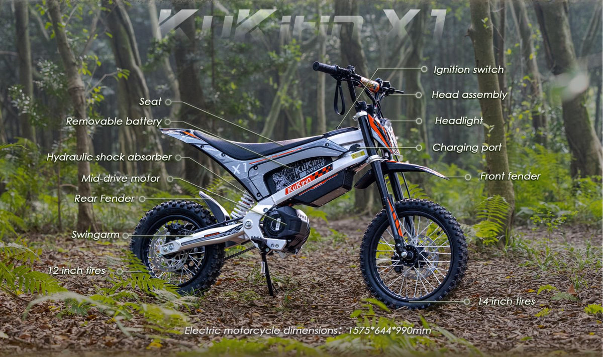 KuKirin X1 elektrische motorfiets