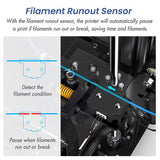 BIQU Hurakan 3D-printer, Klipper-firmware, automatische nivellering, ingebouwde microprobe
