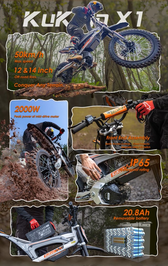 KuKirin X1 elektrische motorfiets