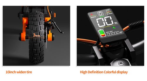 Joyor S8-S-Z Elektrische Scooter met Richtingaanwijzer, 600W*2 Motor, 48V 26Ah