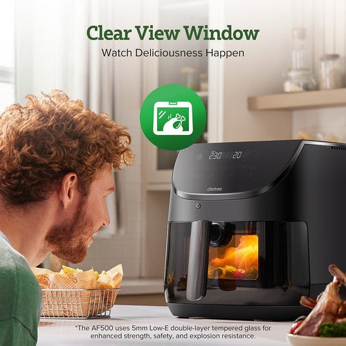 CHEFREE AF500 1700W 6,5L Airfryer, met slimme thermometer met sonde