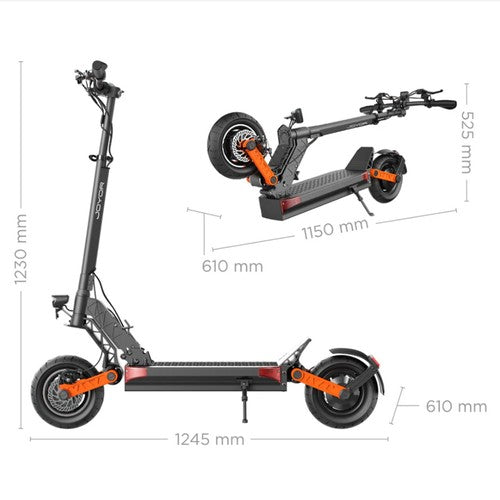 Joyor S-PRO DGT elektrische scooter, 800W*2 motor, 48V 26Ah