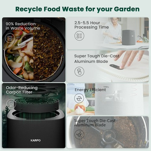 Karfo UF006-EC elektrische keukencomposter