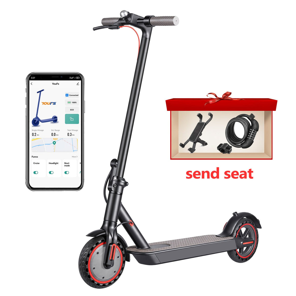 SUNNIGOO N7PRO | 350W Opvouwbare Elektrische Scooter