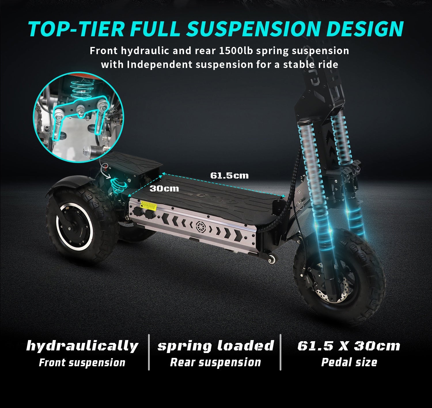 OOTD T30 3200W elektrische scooter