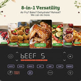 CHEFREE AF500 1700W 6,5L Airfryer, met slimme thermometer met sonde