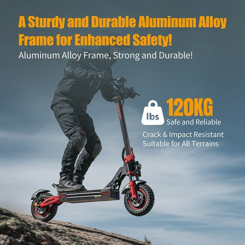 TWOFISH TW4 PRO elektrische scooter, 1000W*2 Motor, 60V 23Ah