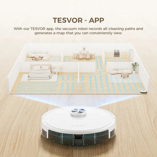 Tesvor S7 Pro AES robotstofzuiger 6000Pa