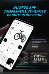 DUOTTS C29 PRO elektrische fiets 50 km/u 