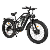 PHILODO Jumbo Dual Motor Dubbele Accu Volledig Geveerde Elektrische Fiets