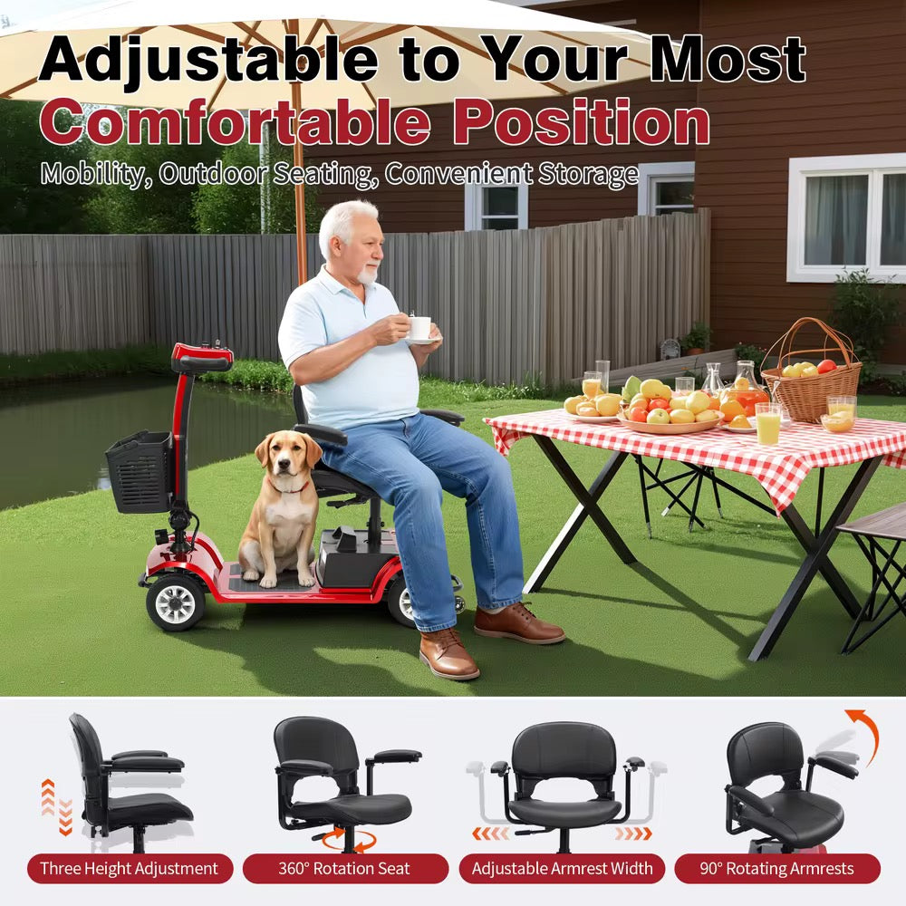 Seedream S-02 Elektrische Scootmobiel 12Ah