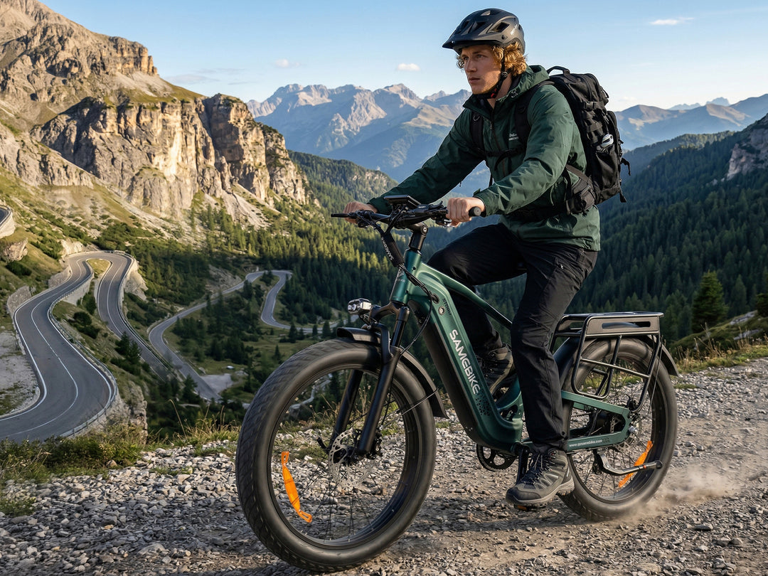 SAMEBIKE STORM 1000W Elektrische Mountainbike met Dikke Banden