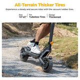 Ausom L2 elektrische scooter, 2x 800W motor, 48V 15,6Ah