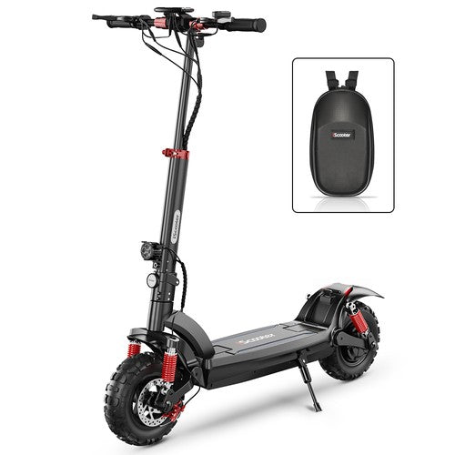 iScooter iX6 elektrische scooter met 11 inch offroadbanden en 1000W vermogen.