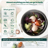 Karfo UF006-EC elektrische keukencomposter