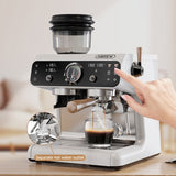 HiBREW H7B espressomachine, dubbel verwarmingssysteem, 58 mm portafilter