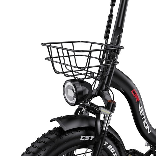 DRVETION CT20 Pro Opvouwbare Elektrische Fiets, 750W Motor, 48V 15Ah Samsung