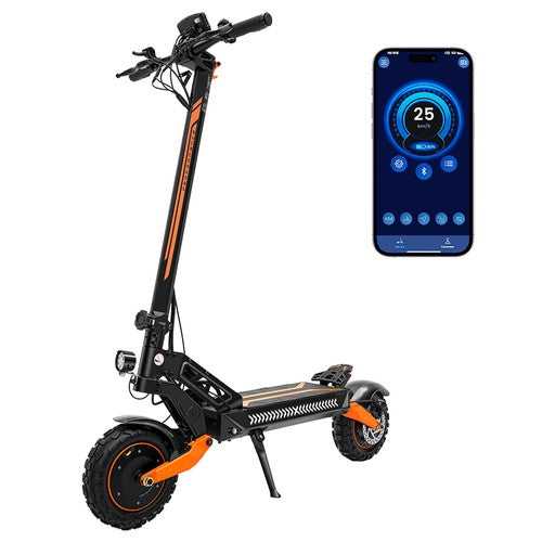 iScooter W12 Opvouwbare Elektrische Scooter, Dubbele 1500W Motoren, 52V 25Ah