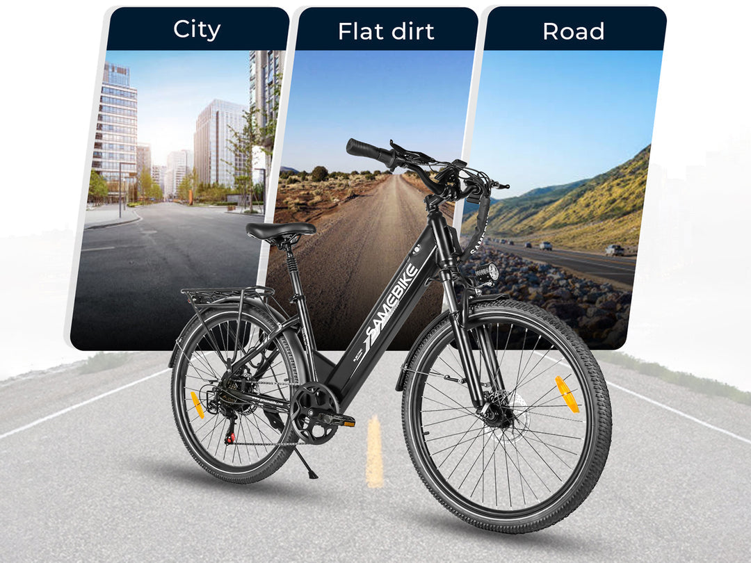 SAMEBIKE RS-A01 Pro-T elektrische stadsfiets
