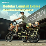 Fafrees FF20 CUV elektrische bakfiets, 250W motor, 48V 24Ah