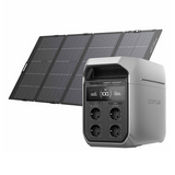 EcoFlow Delta 3 Plus stroomstation + 400W fotovoltaïsch paneel