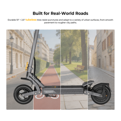 Ausom Gosoul 2 elektrische scooter, 800W motor, 48V 13Ah