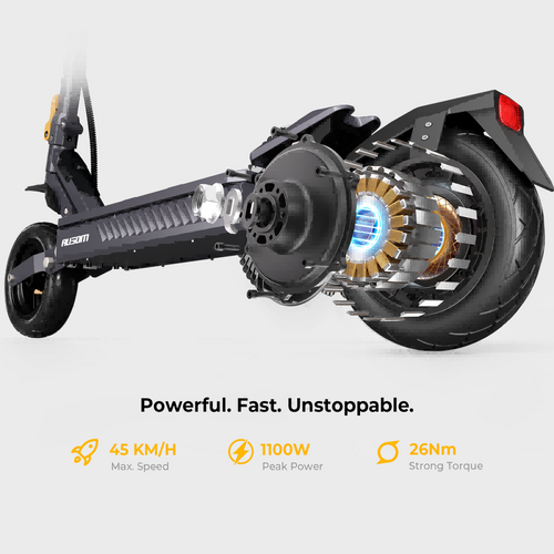 Ausom Gosoul 2 elektrische scooter, 800W motor, 48V 13Ah
