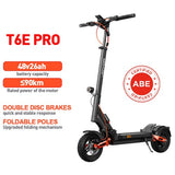 Joyor T6E Pro Elektrische Scooter 500W Motor, 48V 26Ah